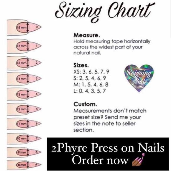 Orange Marble Press-on Set 🧡 LAST ONE ( Small ) - Picture 4 of 6